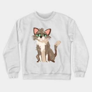 Cat T-shirt B Crewneck Sweatshirt